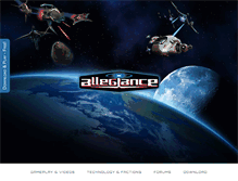 Tablet Screenshot of freeallegiance.org